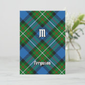 Clan Ferguson Tartan Kaart (Staand voorkant)