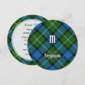 Clan Ferguson Tartan Kaart (Voorkant / Achterkant)