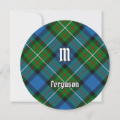 Clan Ferguson Tartan Kaart (Voorkant)