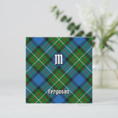 Clan Ferguson Tartan Kaart (Staand voorkant)