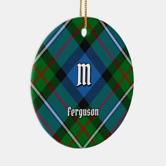 Clan Ferguson Tartan Keramisch Ornament (Rechts)