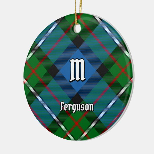 Clan Ferguson Tartan Keramisch Ornament (Links)