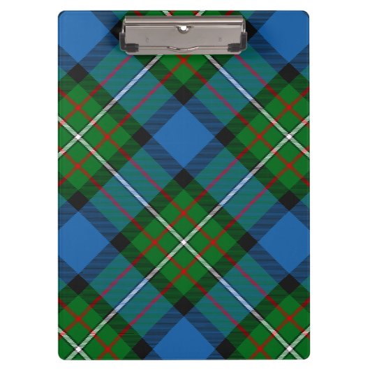 Clan Ferguson Tartan Klembord (Voorkant)