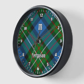 Clan Ferguson Tartan Large Clock (Hoek)