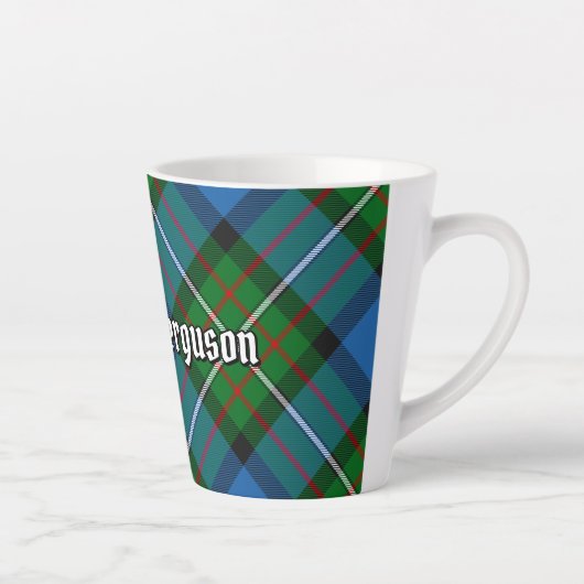 Clan Ferguson Tartan Latte Mok (Rechts)