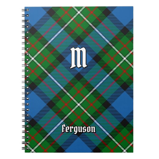 Clan Ferguson Tartan Notitieboek (Voorkant)