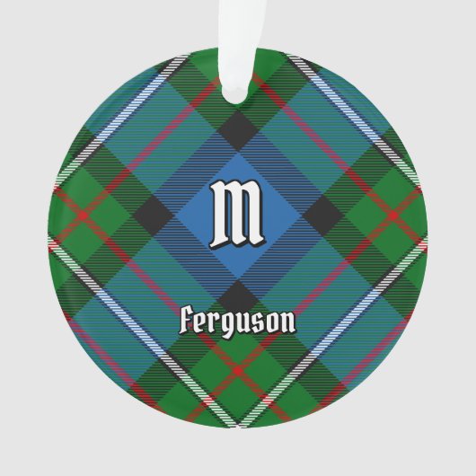 Clan Ferguson Tartan Ornament (voorkant)