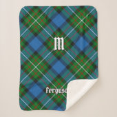 Clan Ferguson Tartan Sherpa Blanket Sherpa Deken (Voorkant)