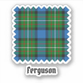 Clan Ferguson Tartan Sticker (Voorkant)