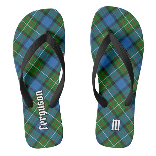 Clan Ferguson Tartan Teenslippers (Voetbed)