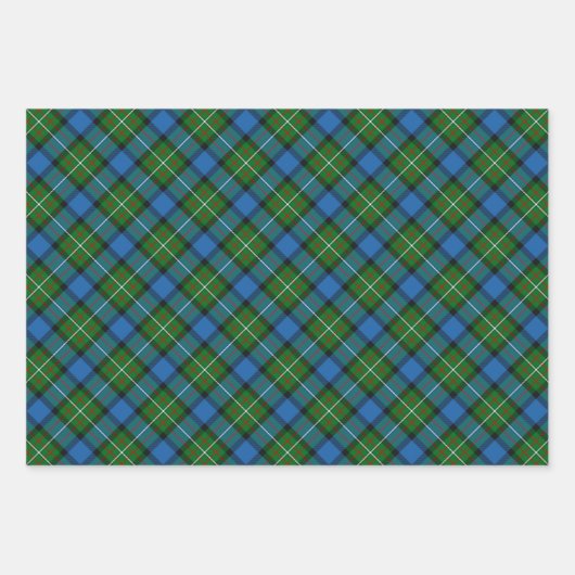 Clan Ferguson Tartan Wrapping Paper Sheets (Voorkant 2)