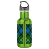 Clan Ferguson Wapen over Tartan Waterfles (Achterkant)