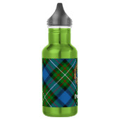Clan Ferguson Wapen over Tartan Waterfles (Links)