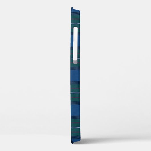 Clan Fergusson Crest & Atholl Tartan Case-Mate iPhone Case (Achterkant / Links)