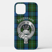 Clan Fergusson Crest & Atholl Tartan Case-Mate iPhone Case (Achterkant)