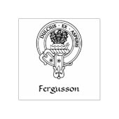 Clan Fergusson Crest Rubber Stempel (Afrduk)
