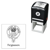 Clan Fergusson Crest Rubber Stempel (In situ)