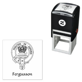 Clan Fergusson Crest Rubber Stempel