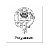 Clan Fergusson Crest Rubber Stempel (Design)