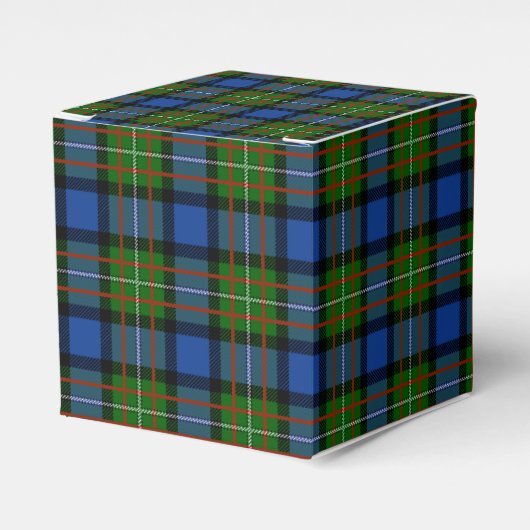 Clan Fergusson Tartan Bedankdoosjes (Voorkant Zijde)