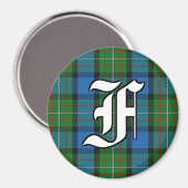 Clan Fergusson Tartan Betaalden Magneet (Voorkant / Achterkant)