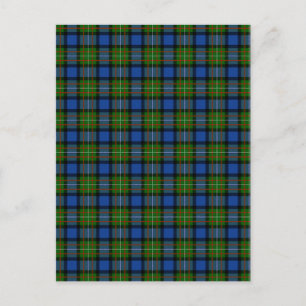 Clan Fergusson Tartan Briefkaart