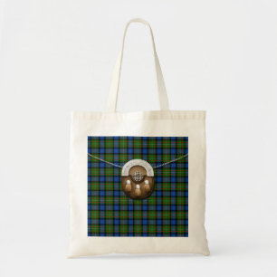 Clan Fergusson Tartan en Sporran Tote Bag