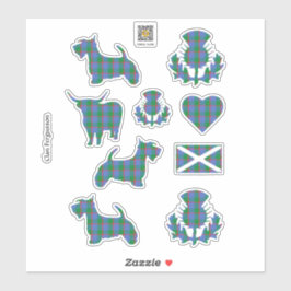 Clan Fergusson Tartan Sticker
