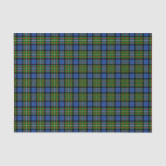 Clan Fergusson Tartan Tissuepapier (Voorkant)