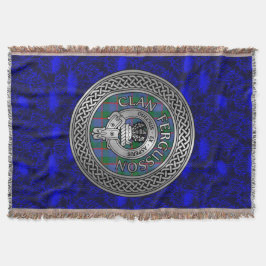 Clan Fergusson Wapen & Tartan Knoop Deken