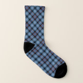 Clan Fitzgerald Tartan Blue Pset Sokken (Links binnenkant)