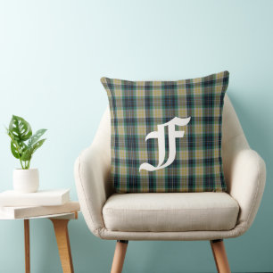 Clan Fitzpatrick Tartan Pset Monogram Kussen