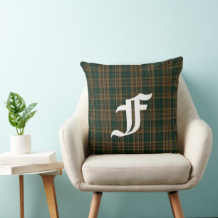 Clan Fitzsimmons Tartan Pset Monogram Kussen