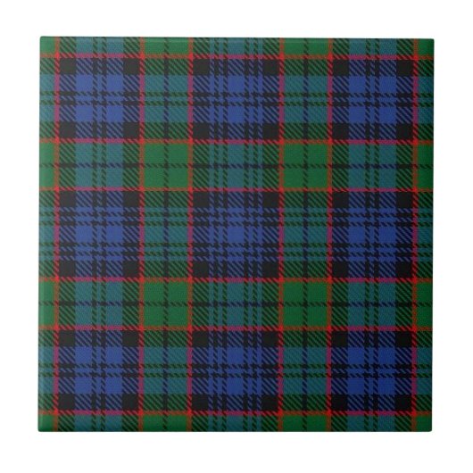 Clan Fletcher Scottish Expressions Tartan Tegeltje (Voorkant)