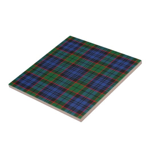 Clan Fletcher Scottish Expressions Tartan Tegeltje (Zijkant)