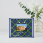 Clan Forbes Castle Forbes Ale Briefkaart (Staand voorkant)