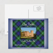 Clan Forbes Castle Forbes Ale Briefkaart (Voorkant / Achterkant)