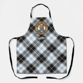 Clan Forbes Crest over jurk Tartan Schort (Voorkant)