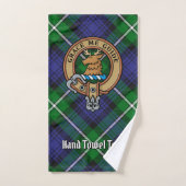 Clan Forbes Crest over Tartan Bad Handdoek (Handdoek)