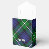 Clan Forbes Crest over Tartan Bedankdoosjes (Geopend)