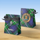 Clan Forbes Crest over Tartan Bedankdoosjes
