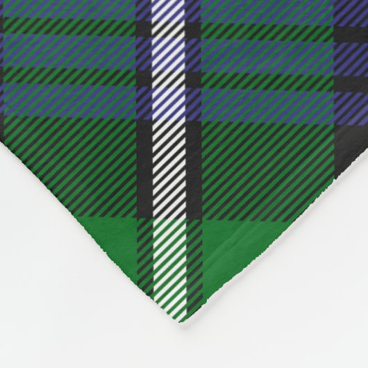 Clan Forbes Crest over Tartan Fleece Deken (Hoek)