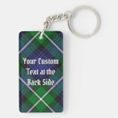 Clan Forbes Crest over Tartan Sleutelhanger (achterkant)