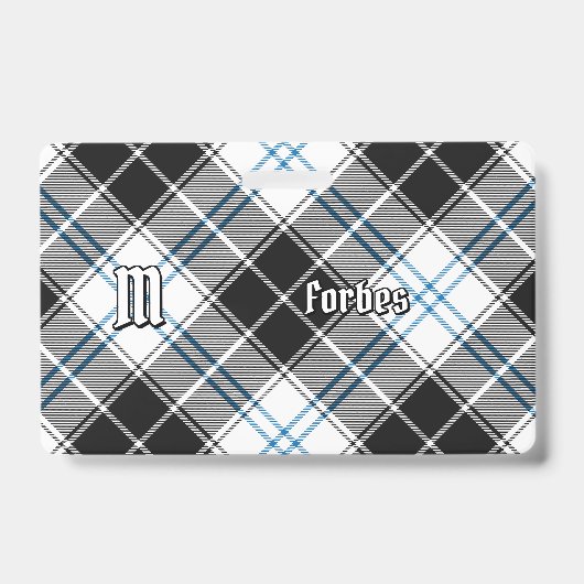 Clan Forbes Dress Tartan Badge (Voorkant)