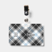 Clan Forbes Dress Tartan Badge (Voorkant met clip)
