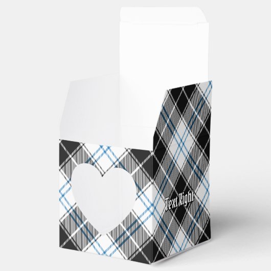 Clan Forbes Dress Tartan Bedankdoosjes (Geopend)