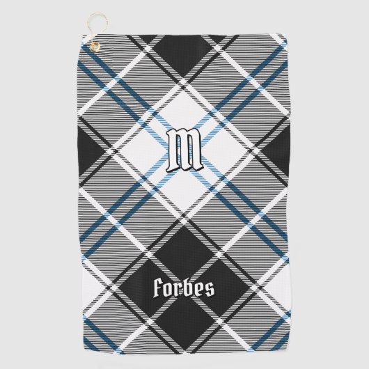 Clan Forbes Dress Tartan Golfhanddoek (Voorkant)
