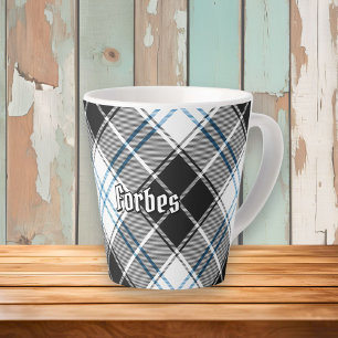 Clan Forbes Dress Tartan Latte Mok