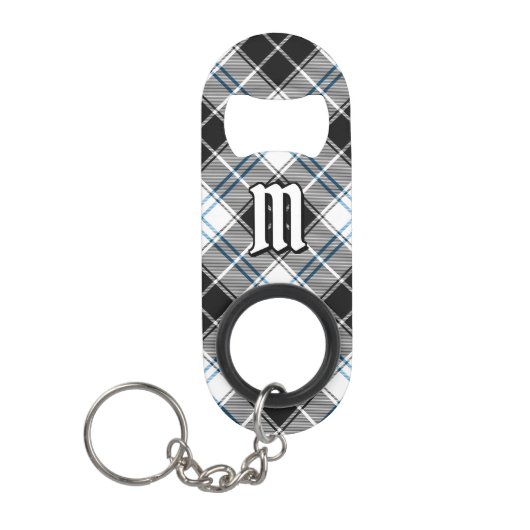 Clan Forbes Dress Tartan Mini Flessenopener (Voorkant)