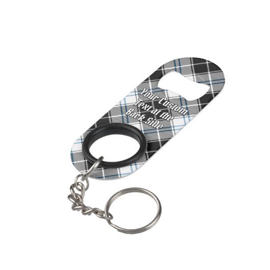 Clan Forbes Dress Tartan Mini Flessenopener (Achterkant Gekanteld)